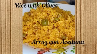 Arroz Con Gandules  how to cook rice puerto rican rice pigeon peas and rice dinner ideas [upl. by Crispa]