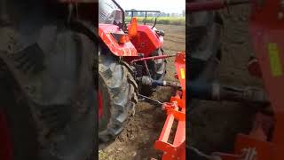 MAHINDRA YUVO TECH PLUS 575 DI WITH MASCHIO TOP MODEL 7 FEET VIRAT HC ROTAVATOR [upl. by Arva]