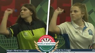 Paige Pauling vs Nicole Sescu Gal • WDF World Open Girls Final [upl. by Nnaasil]