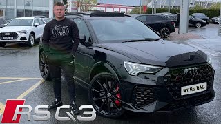 BUYING A NEW AUDI RSQ3 AT AGE 21 [upl. by Derfliw]