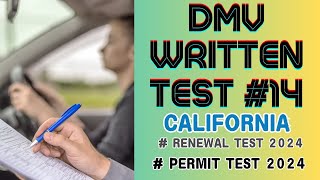 I PASSED My DMV Senior Written Test 2024 in ONE Try 14 [upl. by Ahsinyar]