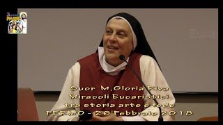 Suor Maria Gloria Riva  Miracoli Eucaristici tra storia arte e fede  3 Piccoli Passi [upl. by Yerahcaz]