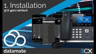 3CX ganz einfach  Teil 1  Installation der VoIP Telefonanlage [upl. by Suivatram]