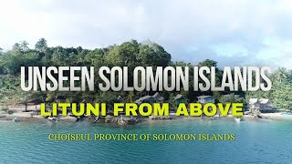 Unseen Solomon Islands Lituni Village from Above [upl. by Lamej]