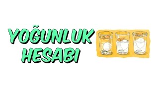 YOGUNLUK HESABI  8SINIF [upl. by Ahtelat41]