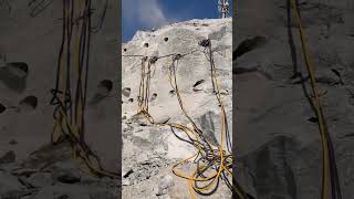 Best solution for breaking hard rock pistonrocksplitter [upl. by Severen]