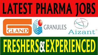 Latest Pharma Jobs in Telugu 2023  New Pharma Jobs in Hyderabad [upl. by Jeremie251]