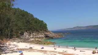 Islas Cíes  Paraíso natural en Galicia Natural paradise in Galicia [upl. by Halbert698]