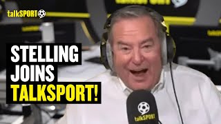 quotIts Like The First Day At Schoolquot 👋 Jeff Stelling Kicks Off His talkSPORT Career In Style 🔥 [upl. by Rollo]