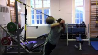 TRX Anti rotationlateral flexion press [upl. by Atled]