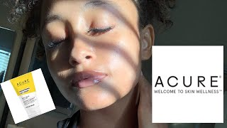 ACURE BEAUTY SKINCARE My Skincare Routine [upl. by Lindemann]