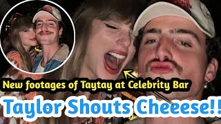 quotNEW FOOTAGE Taylor Swift PECKING Pal Benson Boone amp Shouting CHEEEESE in Hilarious SELFIESquot [upl. by Ruzich]