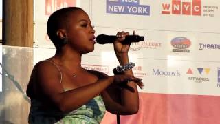 Chrisette Michele Be OK Rockefeller Park NYC 62911 [upl. by Anival]