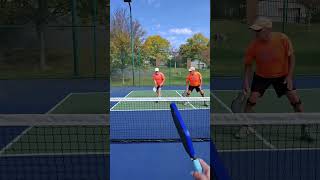 Don’t give up on a high dinkshot recoverpickleballpickleballpovvolairvolairpickleball [upl. by Jovita]