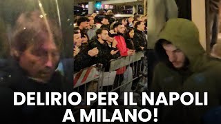 DELIRIO per luscita del Napoli verso San Siro 😍 internapoli GUARDATE cosa succede 💙 [upl. by Brande]