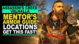 Assassins Creed Valhalla  How to Unlock MENTORS ARMOR Set  Guide amp Locations [upl. by Aivad]