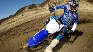 2014 Yamaha YZ250F Quick Ride  MotoUSA [upl. by Hicks235]