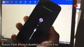 Restore iPhone 6 with 3utools Recovery iPhone 6 Stuck on Apple logo Connect to iTunes ✅ [upl. by Nnylimaj]