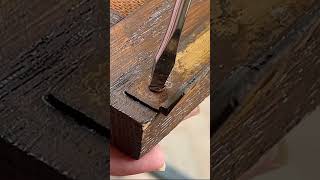 Old furniture makeover Full video linked below oldfurniture ASMR furnituremakeover [upl. by Llemor]