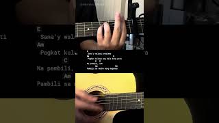 Magasin  Eraserheads  Easy Guitar Chords Tutorial For Beginners guitarlessons [upl. by Yunfei]