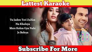 Dekha Tenu Pehli Pehli Baar Ve Song Karaoke With LYRICS Mr and Mrs Mahi  Janhvi  Rajkummar Rao [upl. by Haletky]