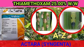 ActaraThiamethoxam 25 ww A Z  Syngenta [upl. by Eidualc]