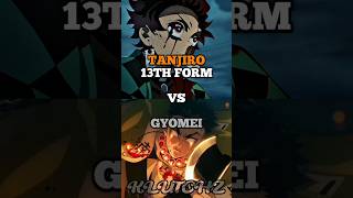 Tanjiro 13th Form vs Gyomei [upl. by Aisila]