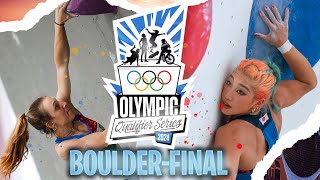 Shanghaï OQS 2024 Climbing  Boulder Final Women │Condensed version [upl. by Pare]