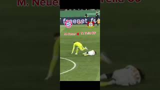 Neuers noredcard streak ends here 😢 dfbpokal [upl. by Voltz]