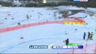 Saint Moritz  Tessa Worley 2nd run [upl. by Rumney757]