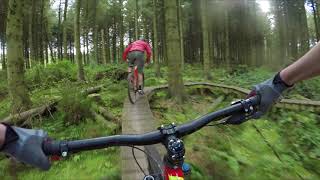 Voodoo Hoodoo at Llandegla Go Pro 5 and Karma Grip ma Grip Hard Tail Mountain Bike  Halfords UK [upl. by Hgielrak355]