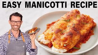 Easy Manicotti Recipe [upl. by Daniyal]