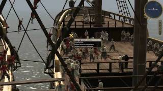 Empire Total War  Sea Battle Realism Multiplayer GamePlay HD [upl. by Newcomer]