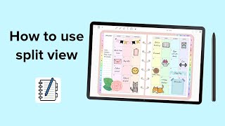 How to use split view  Penly app tutorial [upl. by Tongue]