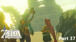 Divine Beast Vah Naboris  Legend of Zelda Breath of the Wild  Part 37 [upl. by Riatsala86]