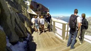 Daytrip to the quotAguille du Midi  Chamonix Mont Blanc HD movie [upl. by Adnaerb]