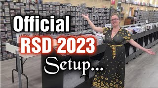 Official Record Store Day 2023 Setup  Rules amp Fun RSD [upl. by Merralee735]