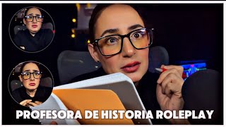 ASMR Roleplay profesora 👩‍🏫 [upl. by Slaby]