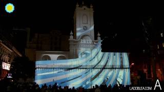 Mapping sobre el Cabildo Festejos por el Bicentenario de la Revolución de Mayo [upl. by Kralc938]