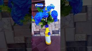 Bottle decoration DIY 🥰🥰 [upl. by Kurth591]