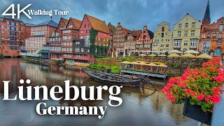 Lüneburg Germany Walking Tour 2023  4K UHD [upl. by Sisco]