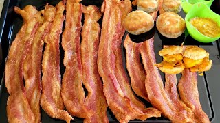 Ninja Foodi Nation Air Fryer Bacon [upl. by Notecnirp908]