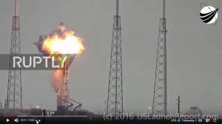 UFO on SpaceX Falcon 9 Explosion [upl. by Mok]