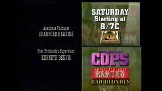 FOX Split Screen credits May 5 1995 [upl. by Rube]