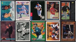 The 25 Most Valuable Baseball Cards From 19901994 [upl. by Alisander]