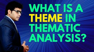 What is a Theme in Thematic Analysis  Qualitative Data Analysis Simple Explanation  Urdu Hindi [upl. by Cedric]