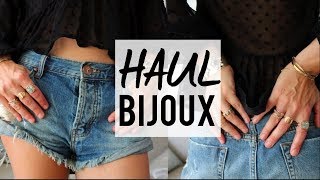 MES BIJOUX PRINTEMPS ETÉ 2018 HAUL MODE BIJOUX [upl. by Ahsienyt2]