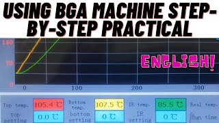 How to Replace Faulty PCH Using BGA Machine Step by Step Practical  Eng  Chip level Laptop Repair [upl. by Lillith881]