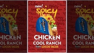 CarBS  Taco Bell Spicy Chicken Cool Ranch Doritos Locos Tacos [upl. by Odlabso]