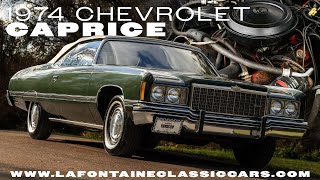 1974 Chevrolet Caprice Convertible Beautiful Survivor [upl. by Jegar]